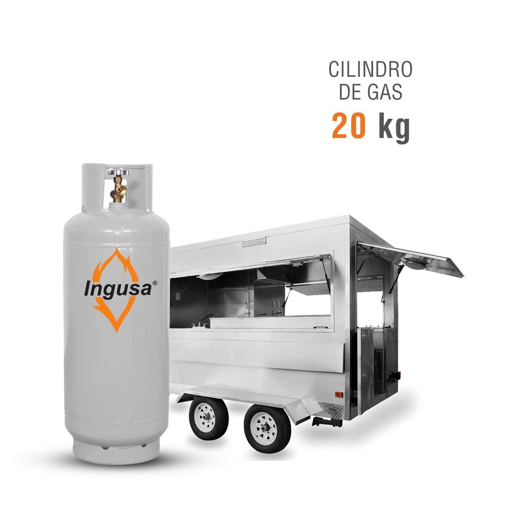 Foto 4 pulgar | Cilindro de Gas Lp Ingusa de 20 kg