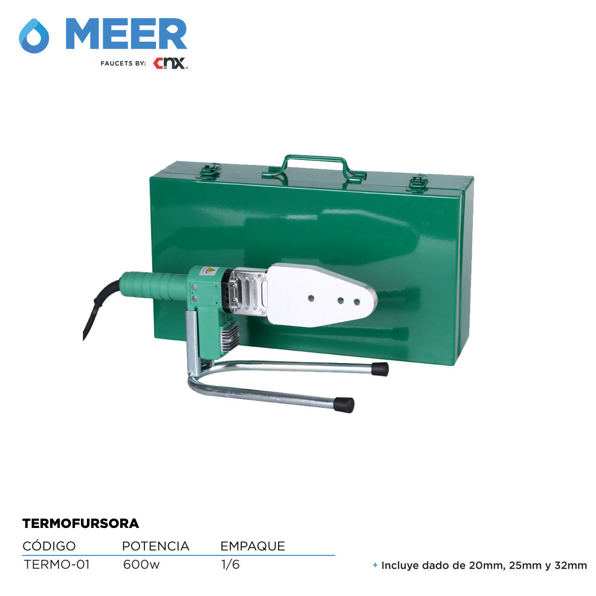 Foto 2 | Termofusora 600 W CNX PSA014 color Verde