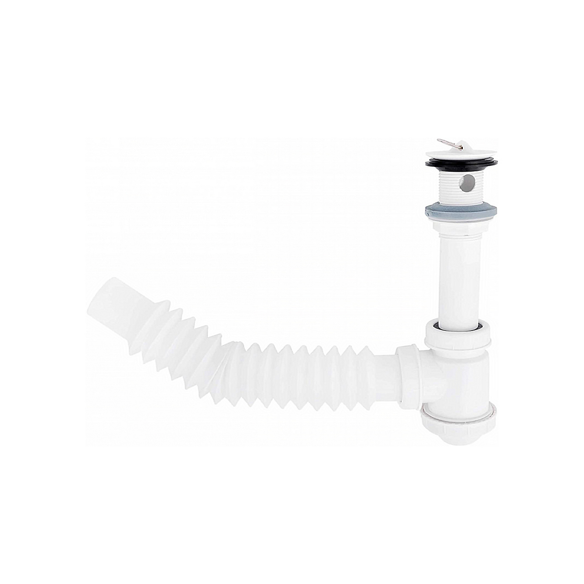 Cespol Flexible para Lavabo Dica U3 3701CB color Blanco
