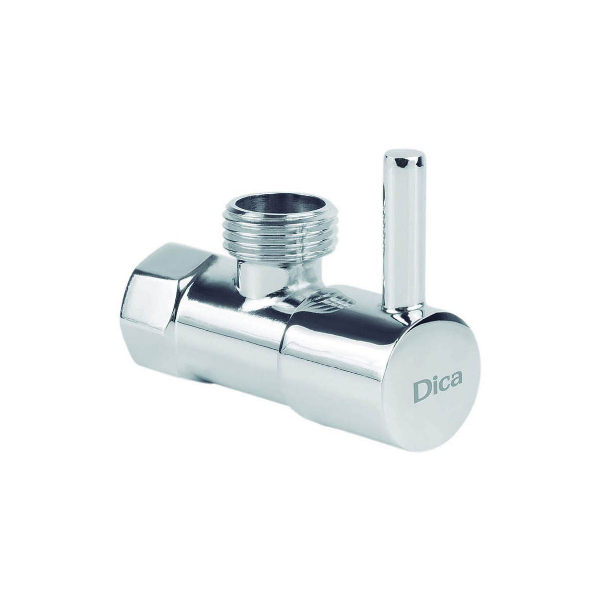Foto 1 | Llave Angular con Maneral Dica U3 3404CV color Plata Contratuerca