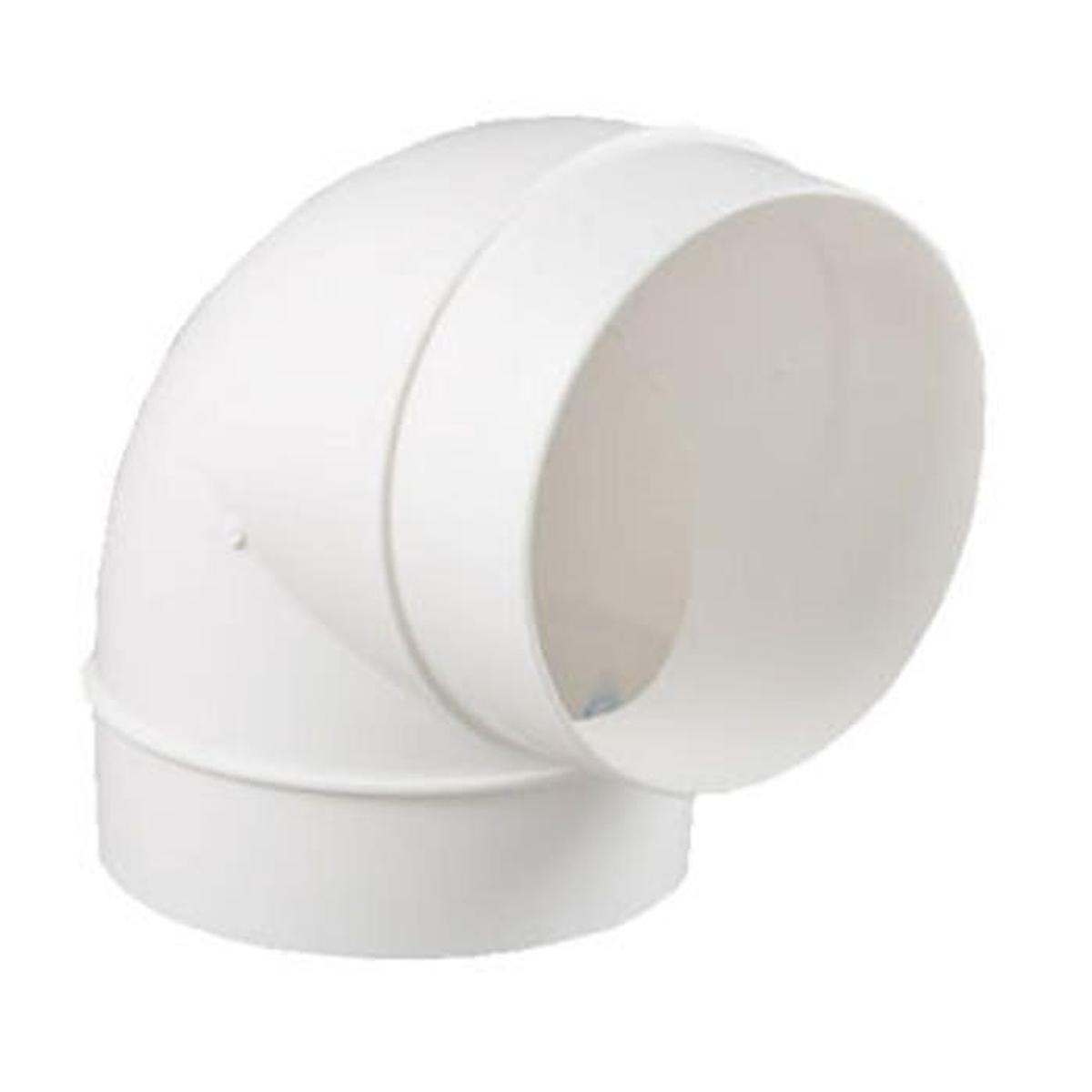 Foto 3 pulgar | Tubo Codo 90° Plastico Ventdepot Mxsc9-005 1  Pieza Blanco