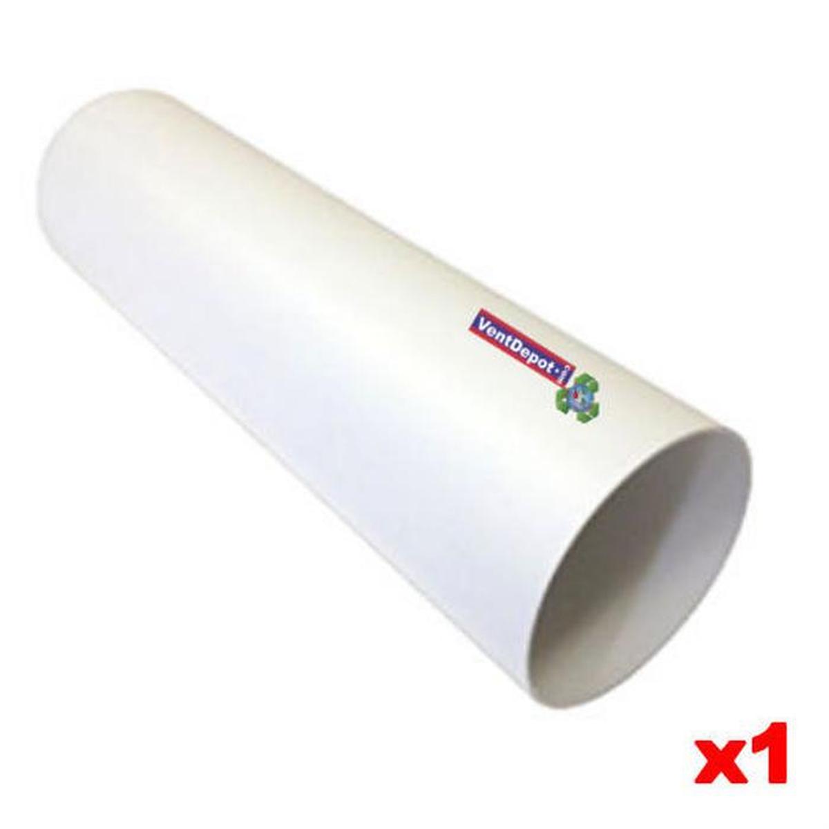 Foto 3 pulgar | Tubo De Pvc Mayoreo Ventdepot Mxsxb-001 1  Pieza Blanco
