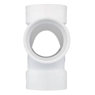 Foto 3 | Tee Doble Para Uso Sanitario Ventdepot Mxted-004 1 Pieza Blanco