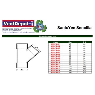 Foto 3 | Yee Sencilla De Pvc Mayoreo Ventdepot Mxsys-002 10 Piezas Blanco