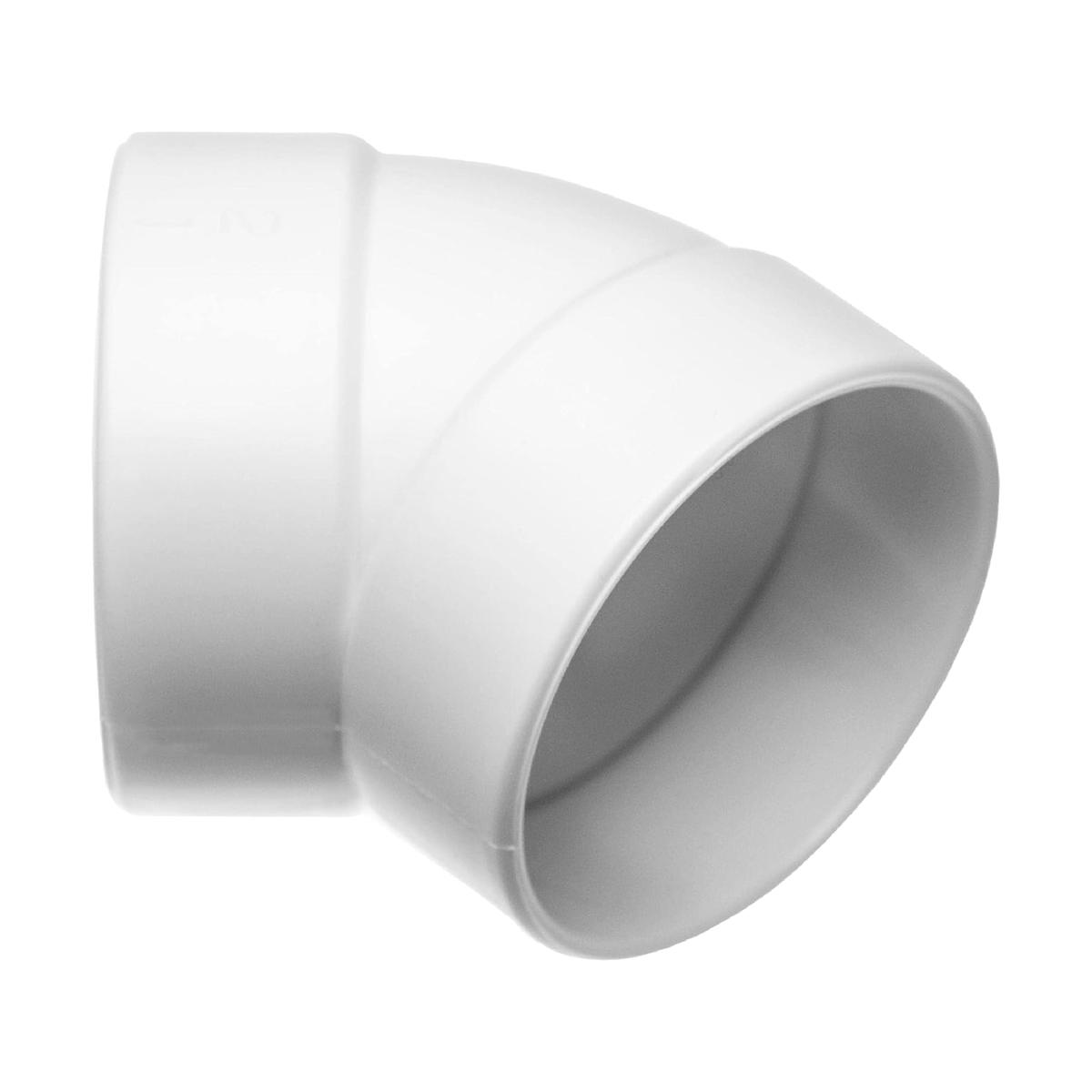 Foto 4 pulgar | Tubo Codo Plastico Plomeria Ventdepot Mxsc4-005 1  Pieza Blanco