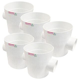 Foto 2 | Sanixtee Doble Ventdepot Ventdepot Mxted-005 5 Piezas Blanco