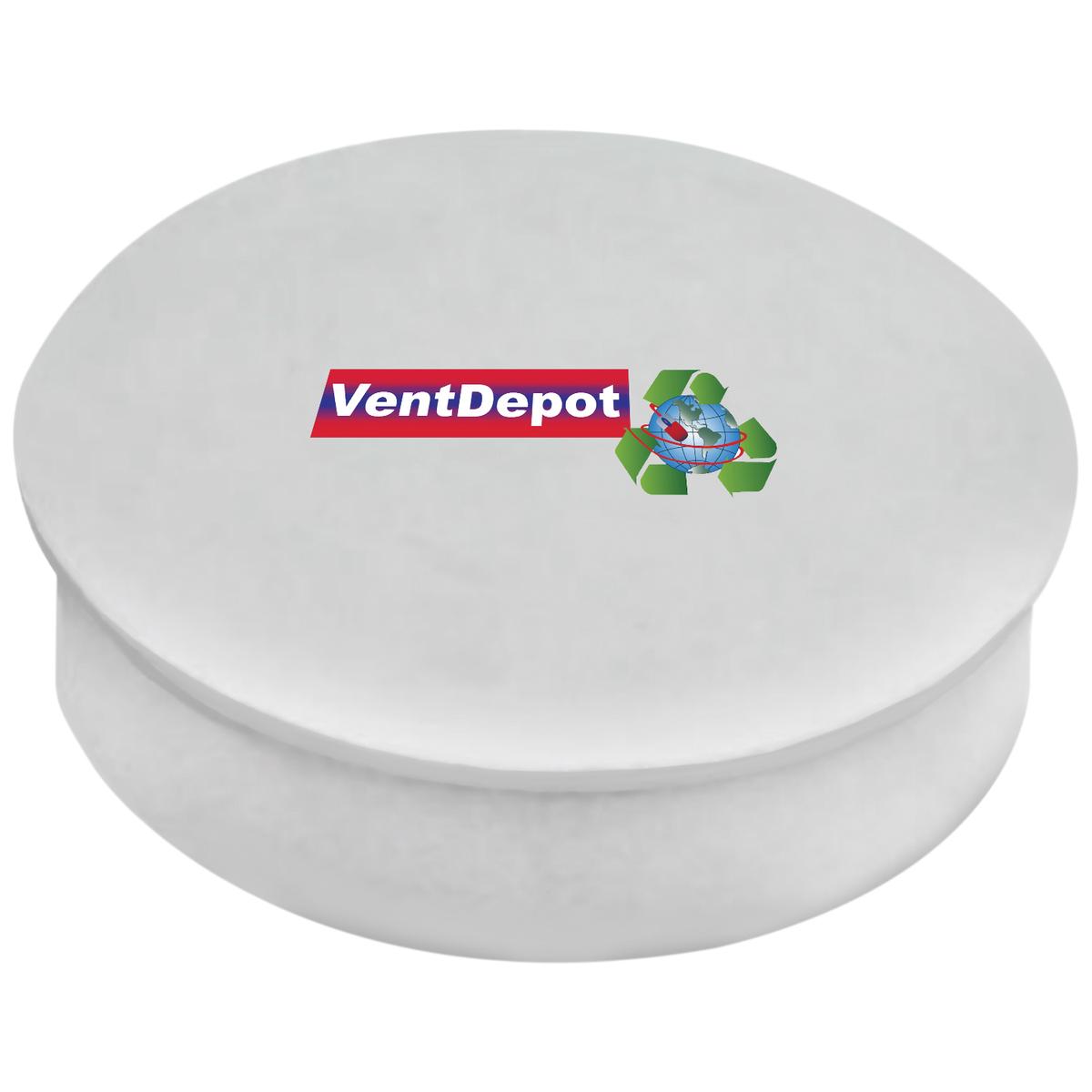 Foto 2 pulgar | Tapa Inserción Para Tubo Pvc Ventdepot Mxsti-001 1  Pieza Blanco