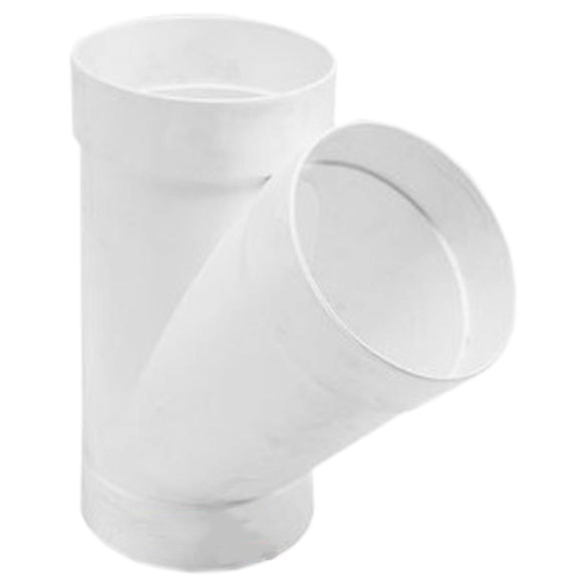 Foto 2 pulgar | Yee Sencilla De Pvc Plastico Ventdepot Mxsys-005 1  Pieza Blanco