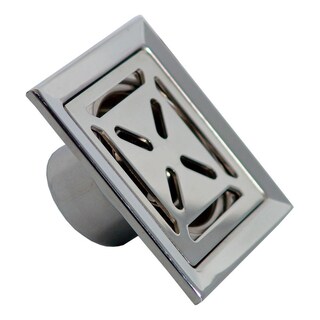 Foto 1 | Coladera Cuadrada De Acero Inoxidable De 10x10 Pc-301 Coflex