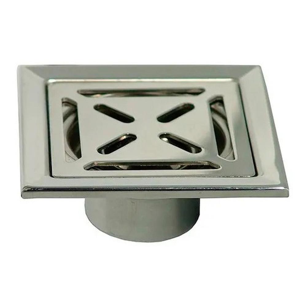 Foto 3 pulgar | Coladera Cuadrada De Acero Inoxidable De 10x10 Pc-301 Coflex