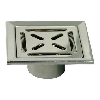 Foto 2 | Coladera Cuadrada De Acero Inoxidable De 10x10 Pc-301 Coflex