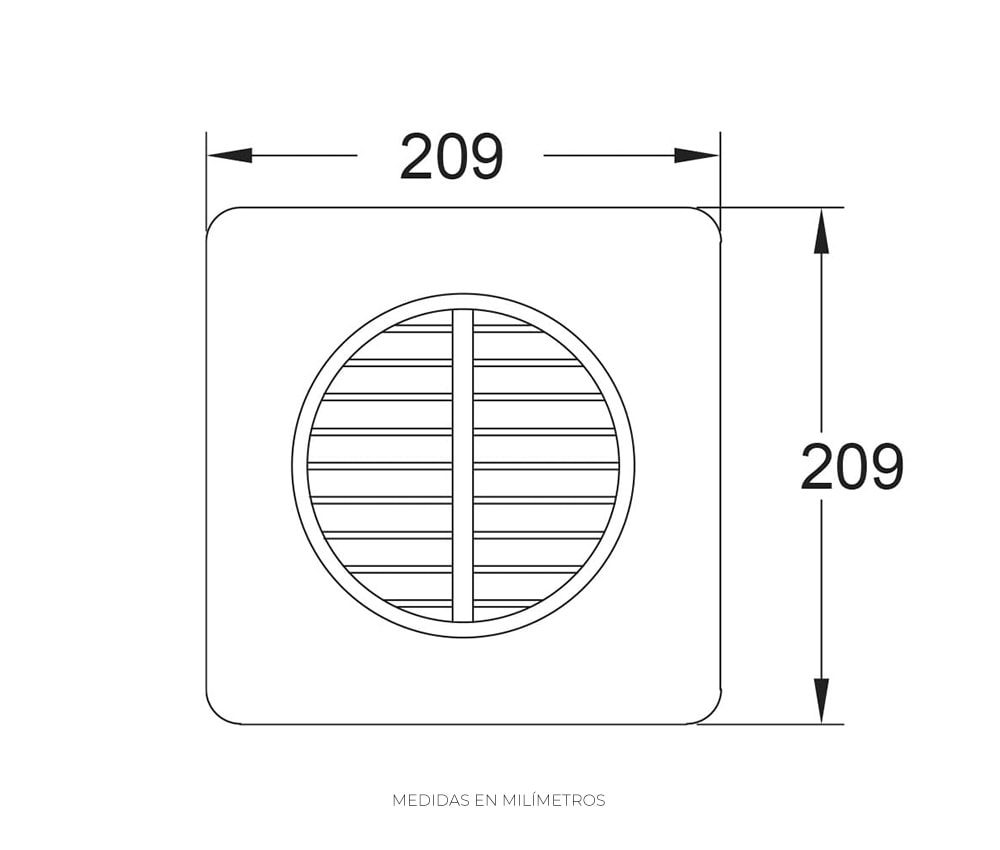 Foto 6 | Extractor de Aire Estevez para Baño