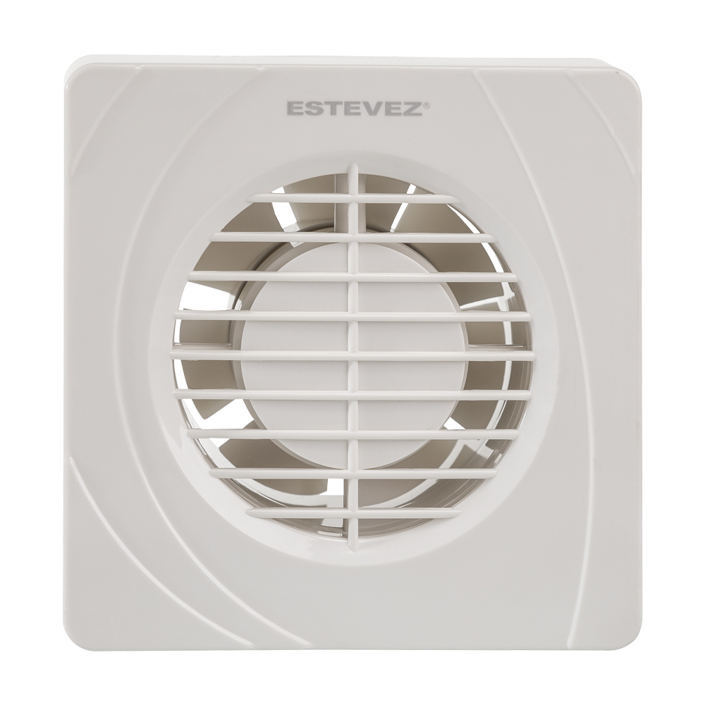 Foto 2 pulgar | Extractor de Aire para Baño Estevez 1104(eco) color Blanco 4'' 1104 Muro/Techo