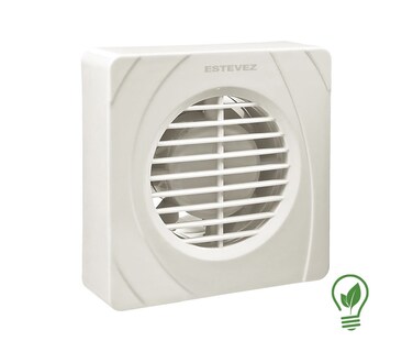 Foto 2 | Extractor de Aire para Baño Estevez 1104(eco) color Blanco 4'' 1104 Muro/Techo