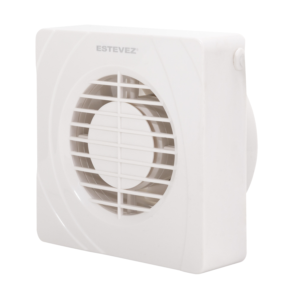 Foto 6 | Extractor de Aire para Baño Estevez 1104(eco) color Blanco 4'' 1104 Muro/Techo