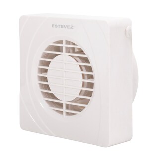 Foto 6 | Extractor de Aire para Baño Estevez 1104(eco) color Blanco 4'' 1104 Muro/Techo