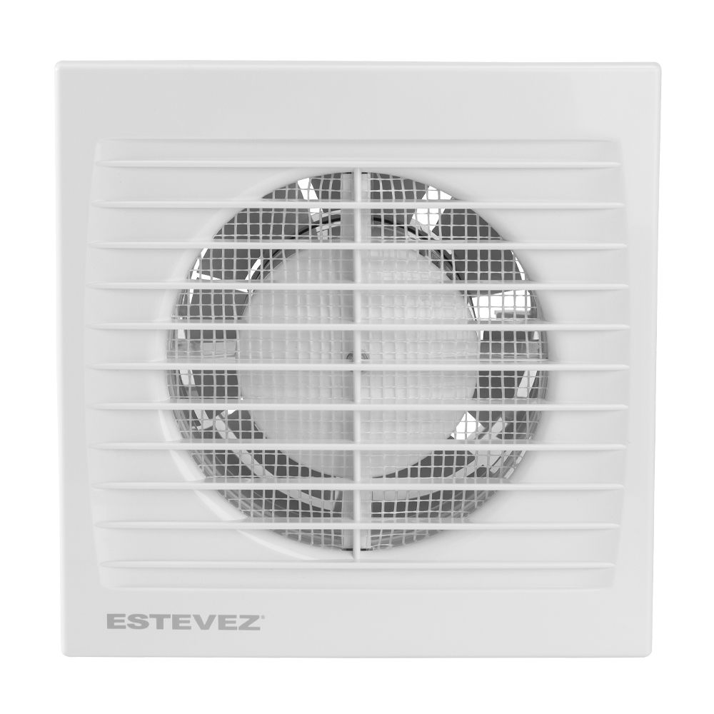 Extractor de Aire para Baño 6'' Estevez 2506 Muro/Techo