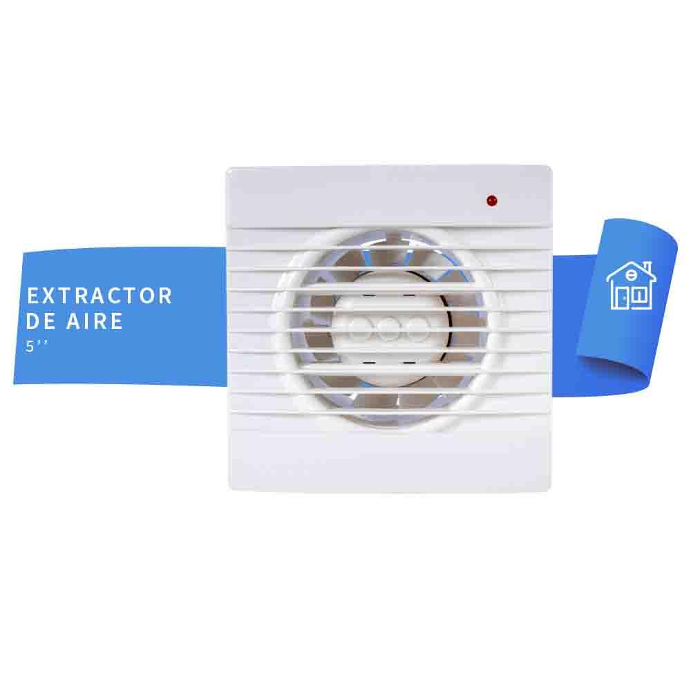 Foto 5 pulgar | Extractor de Aire Iusa color Blanco de 15 W