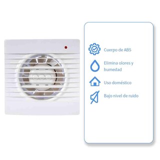 Foto 5 | Extractor de Aire Iusa color Blanco de 15 W