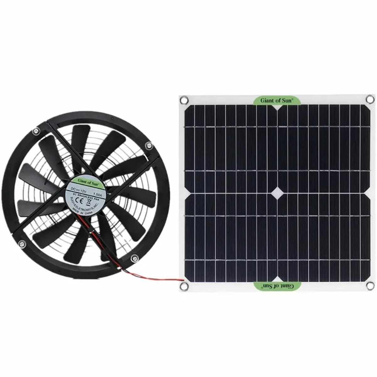 Extractor de Aire Solar Mxerr-001 1 Pieza