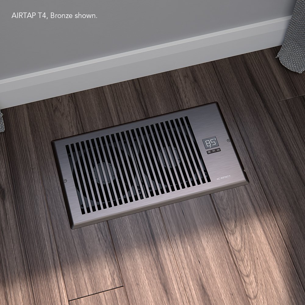 Foto 8 pulgar | Ventilador Register Booster Ac Infinity Airtap T4 Con Termostato - Venta Internacional.