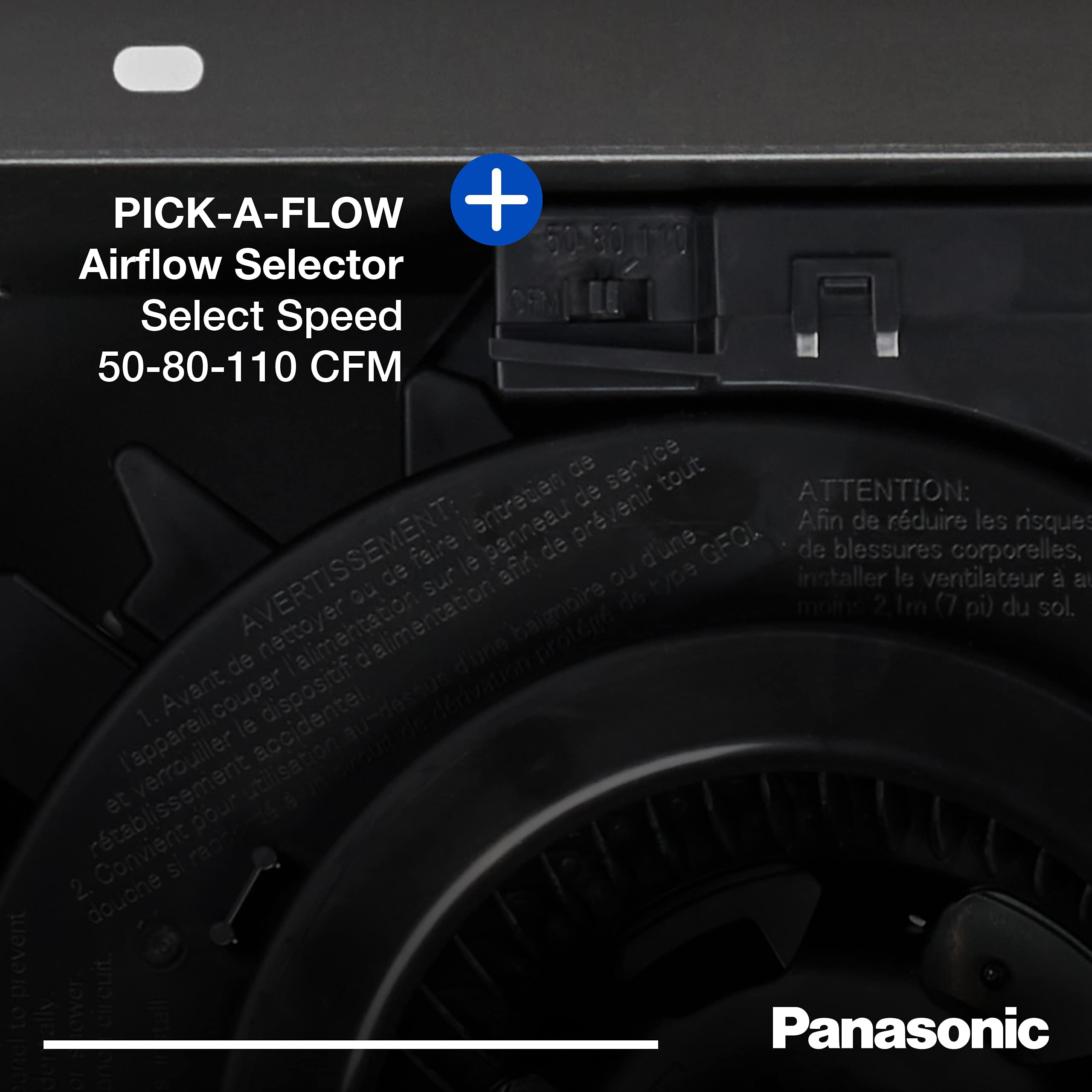 Foto 4 pulgar | Ventilador de Escape Panasonic FV-0511VF1 WhisperFit DC 50-80-110 CFM - Venta Internacional