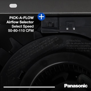 Foto 3 | Ventilador de Escape Panasonic FV-0511VF1 WhisperFit DC 50-80-110 CFM - Venta Internacional