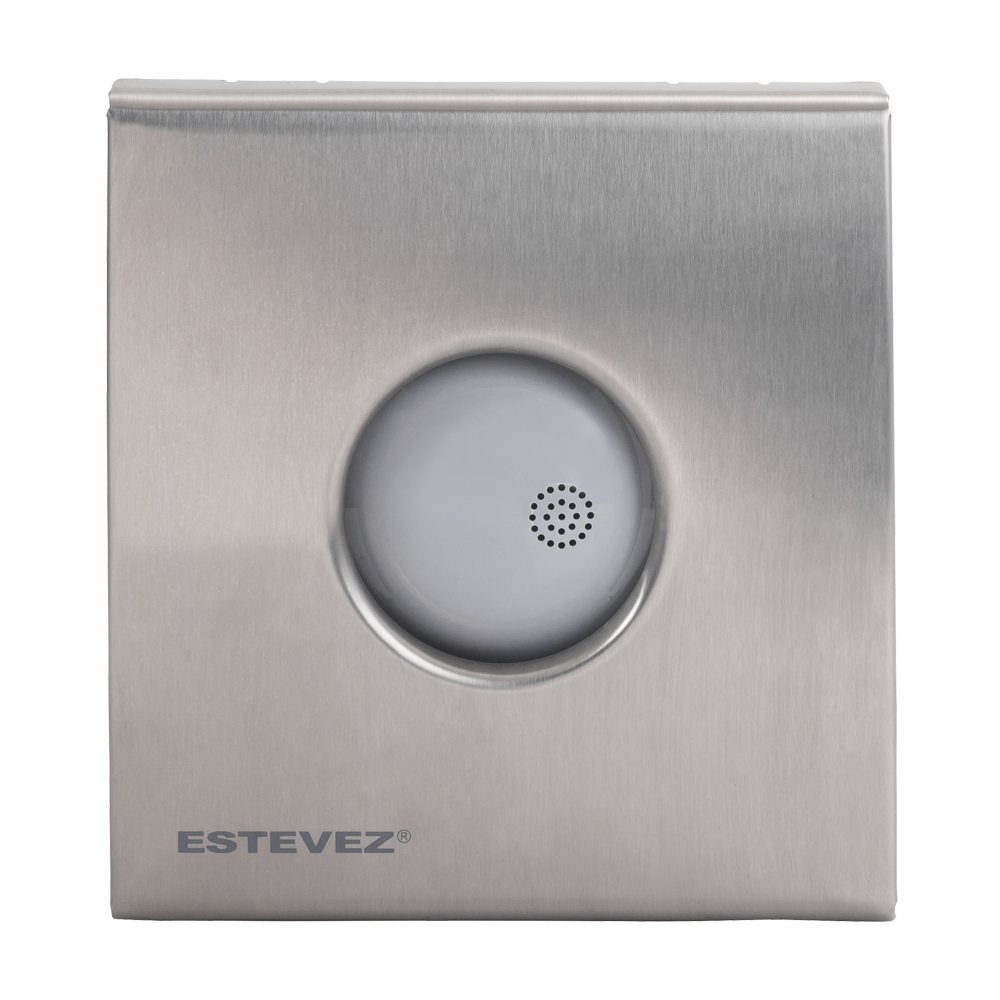 Estevez Extractor De Aire De 6 Pulgadas De Acero Inoxidable Tipo Europeo, Para Baño O Cocina