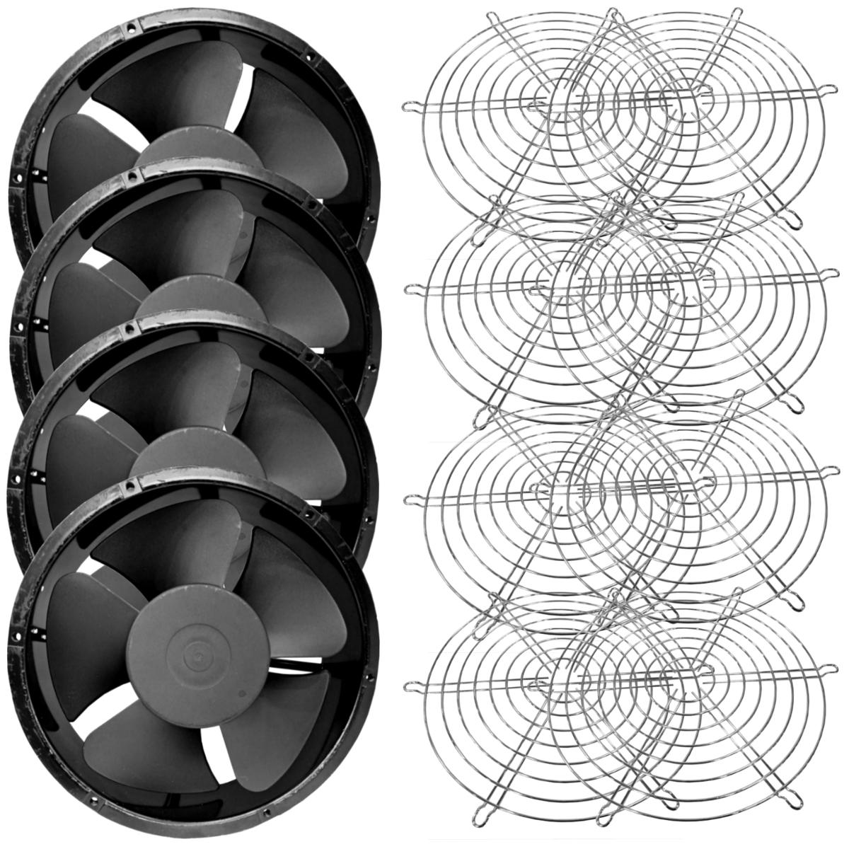 Axiales con Rejillas VentDepot Mxbix-009 4 Piezas