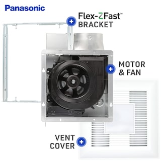 Foto 4 | Ventilador Panasonic Fv-0510vsl1 Whispervalue Dc 50-80-100 Cfm - Venta Internacional.