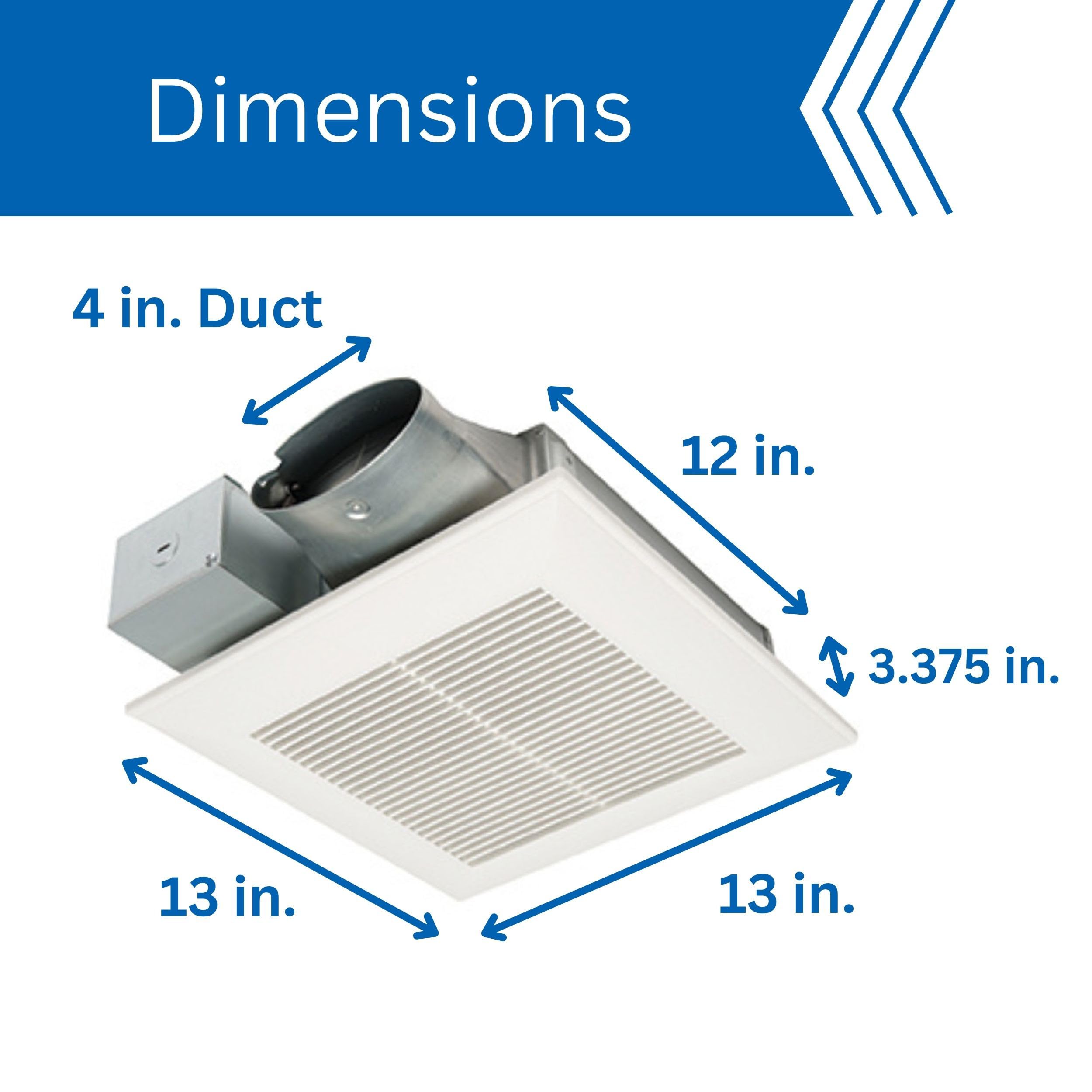 Foto 8 pulgar | Ventilador Panasonic Fv-0510vsc1 Whispervalue Dc 50-80-100 Cfm - Venta Internacional.