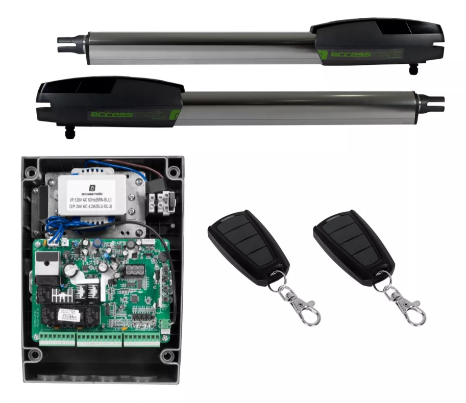 Kit de Pistones Hidráulicos para Portones Abatibles de 6 m y 550kg