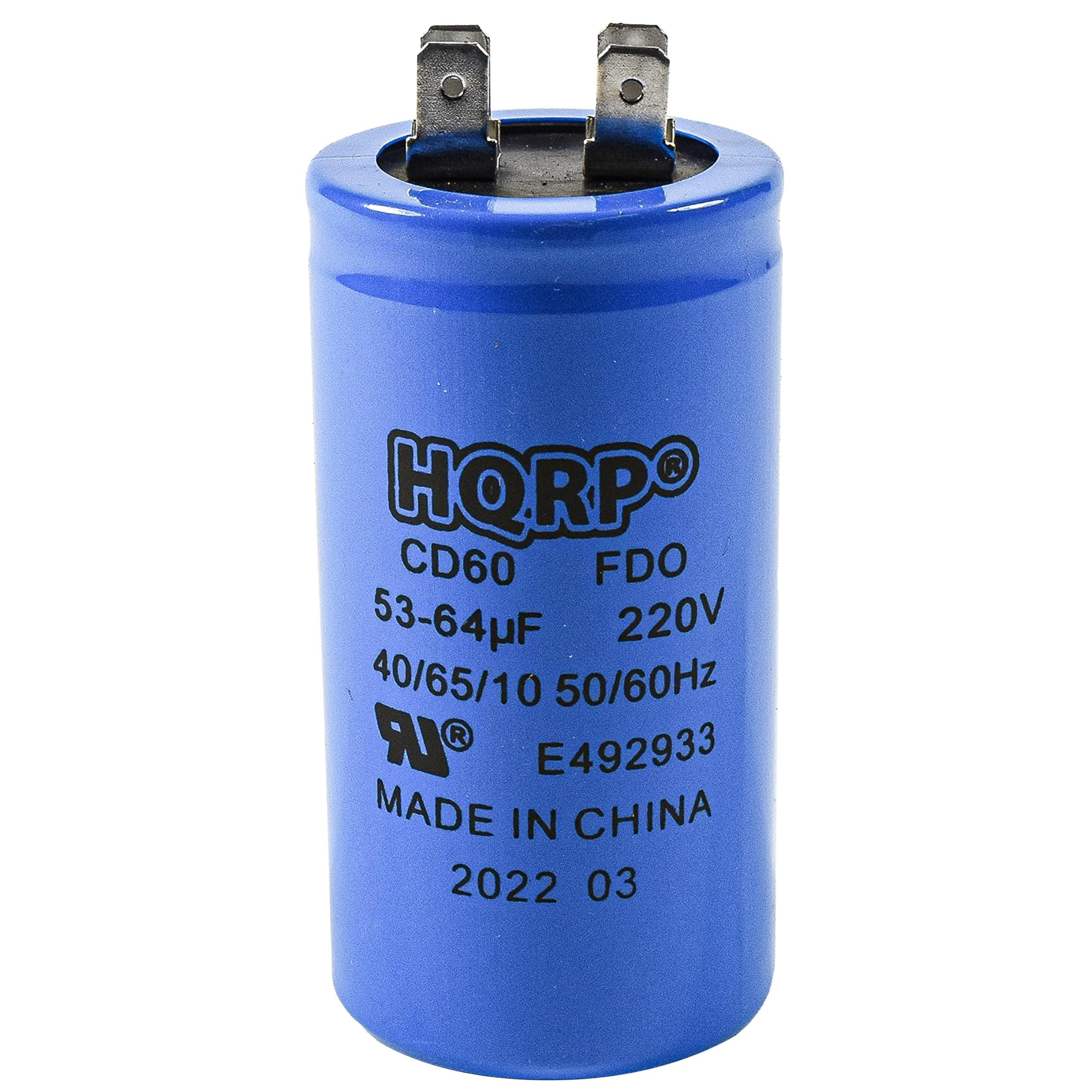 Foto 2 pulgar | Condensador De Arranque Hqrp 53-64μf 220v Para Motor Eléctrico Ac - Venta Internacional.