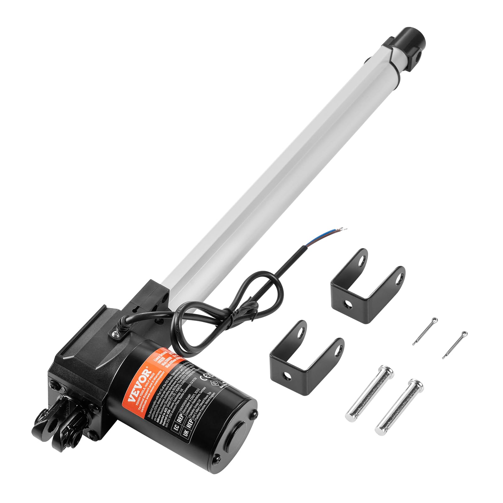 Foto 2 pulgar | Actuador Lineal Vevor 12v 6000n 350mm Con Soporte De Montaje Ip44 - Venta Internacional.