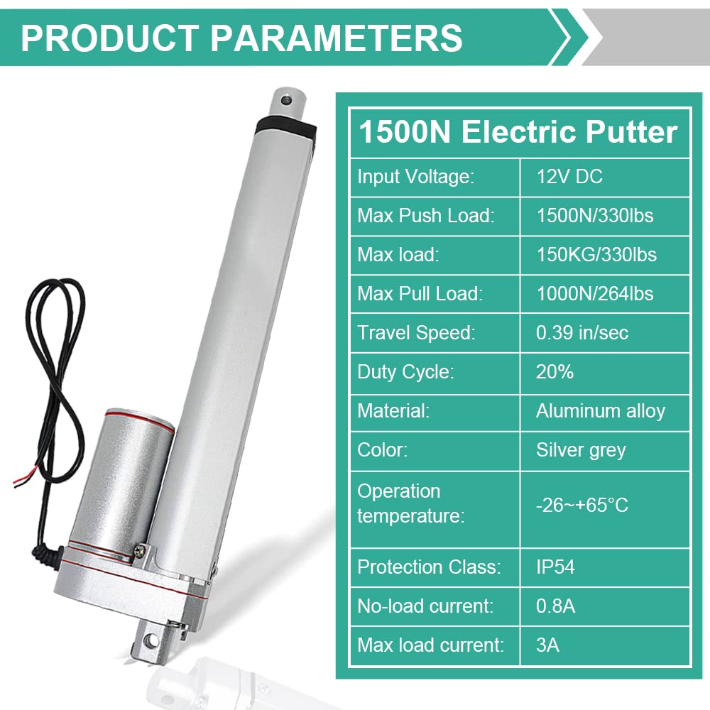 Foto 5 | Actuador Lineal Solar Tracker Eco-worthy Heavy Duty 1500n - Venta Internacional.