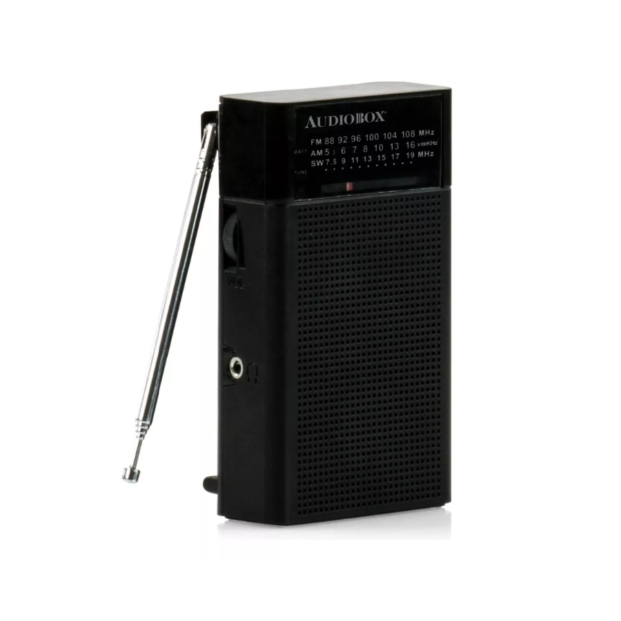 Foto 1 | Radio Retro Inalambrico Am Pilas Alcance Auricular Audibox