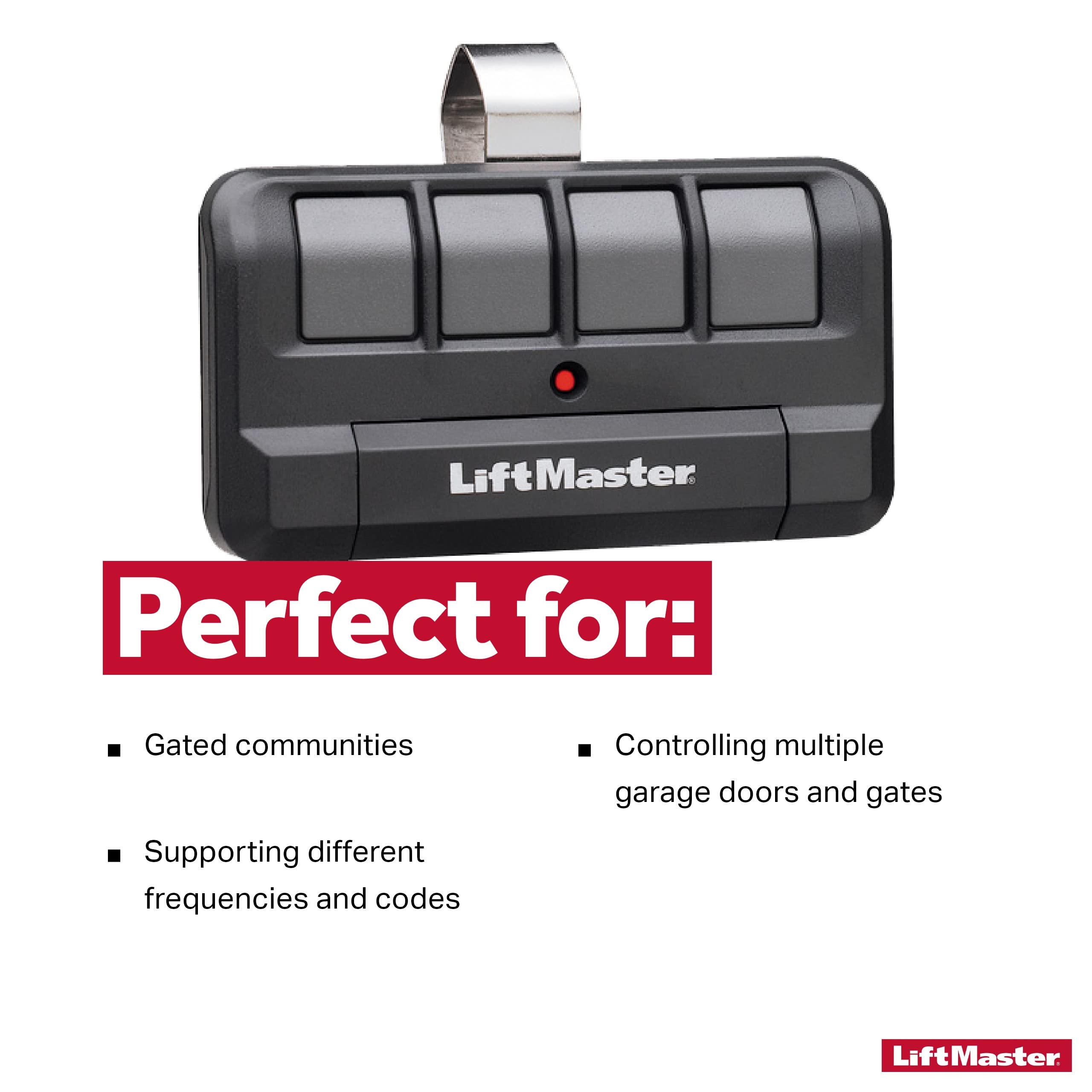 Foto 7 pulgar | Control Remoto Liftmaster 894lt  2 Piezas- Venta Internacional