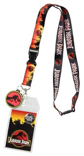 Foto 1 | Llavero Con Cordón Para Identificación Con El Logotipo De Parque Jurásico Bioworld - Venta Internacional.
