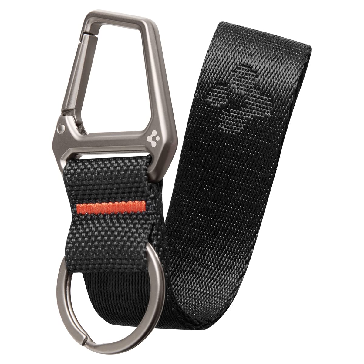 Foto 2 pulgar | Llavero Con Correa De Mosquetón Spigen Life Para Llaves, Color Negro - Venta Internacional.