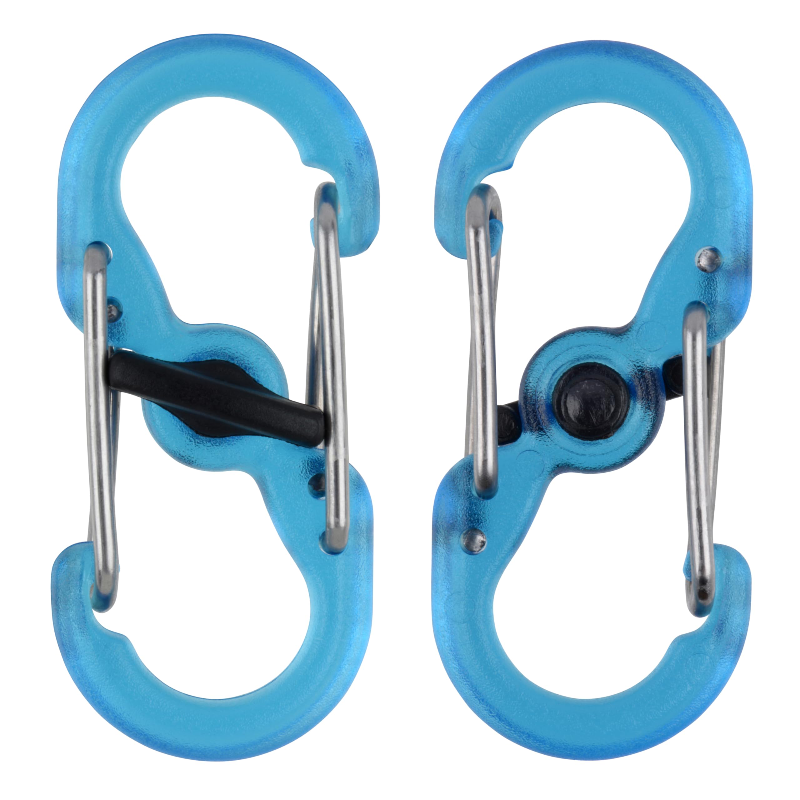 Foto 4 pulgar | Organizador De Mosquetones Para Llaves, Tamaño De Una Noche, Llavero En Forma De S, De Acero - Venta Internacional.