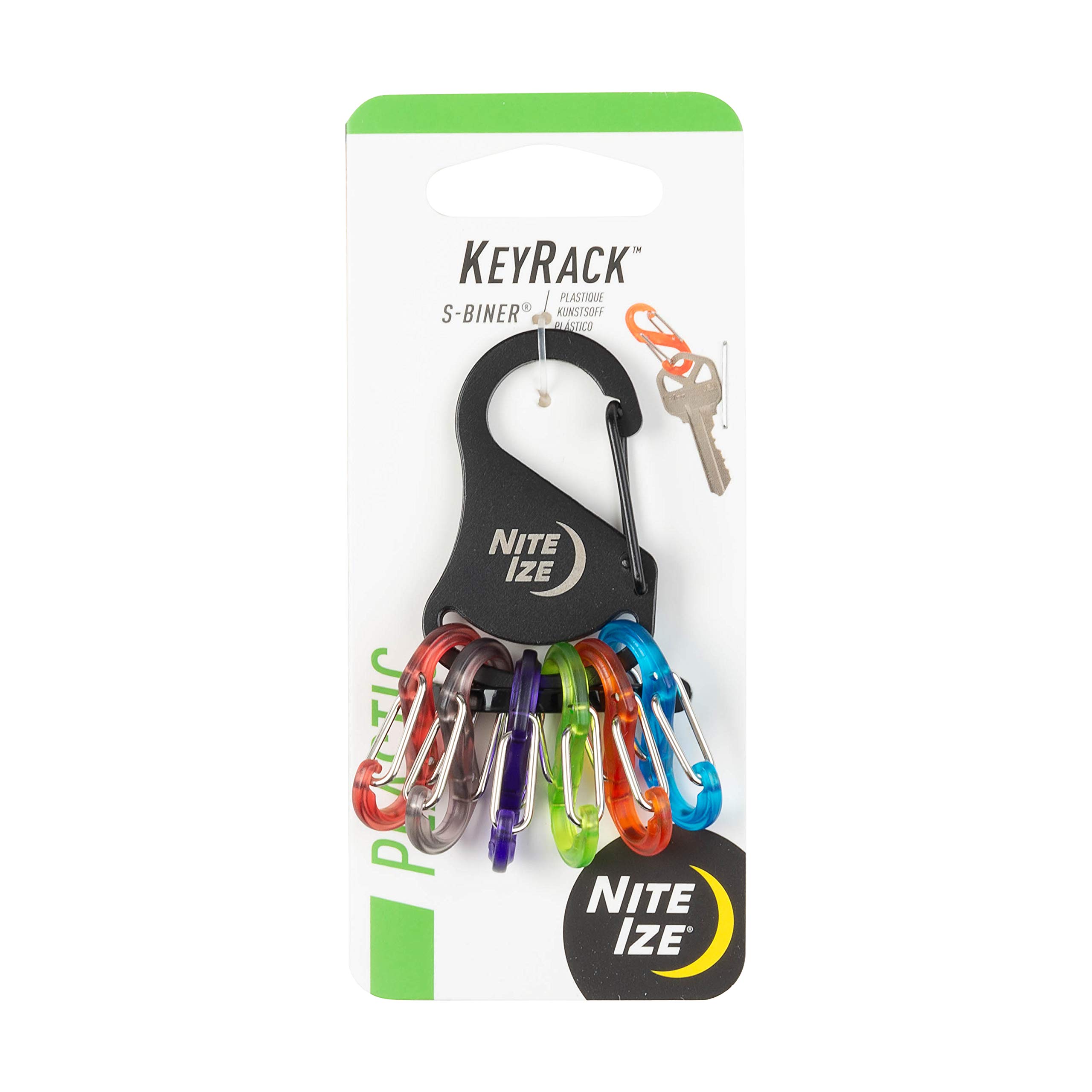 Foto 2 pulgar | Organizador De Mosquetones Para Llaves, Tamaño De Una Noche, Llavero En Forma De S, De Acero - Venta Internacional.