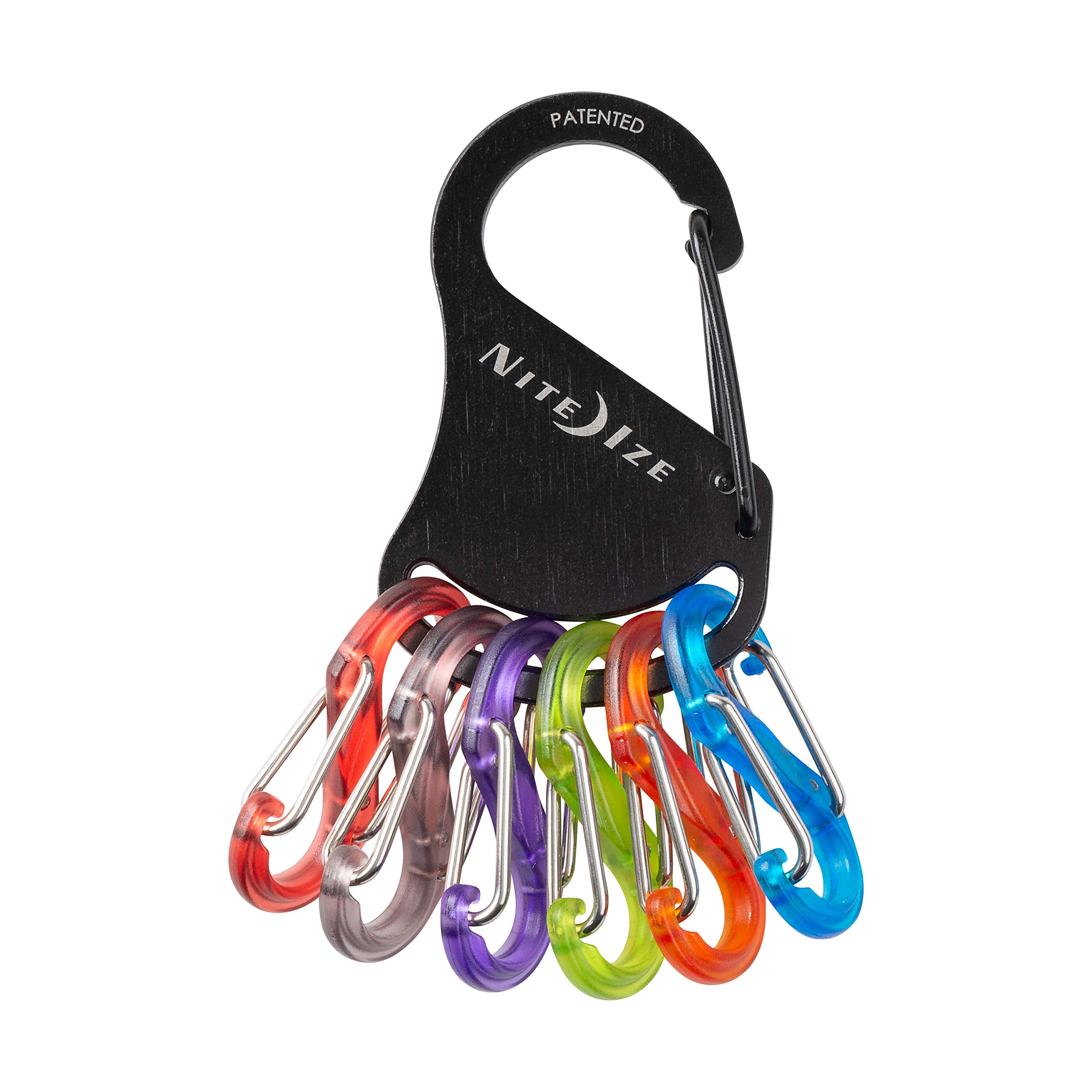 Foto 3 pulgar | Organizador De Mosquetones Para Llaves, Tamaño De Una Noche, Llavero En Forma De S, De Acero - Venta Internacional.
