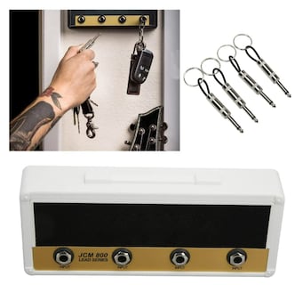 Foto 2 | Organizador Xtellar Metal De Pared Llavero Rack Con 4 Tapones
