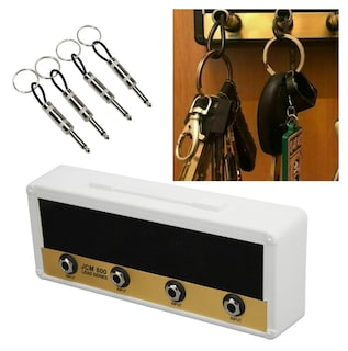 Foto 3 | Organizador Xtellar Metal De Pared Llavero Rack Con 4 Tapones