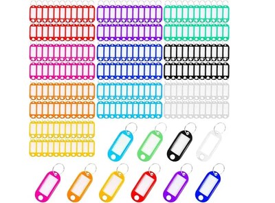 Foto 1 | Llavero Xtellar Porta Etiquetas Para Llaves 10 Colores Con 200 Pzs