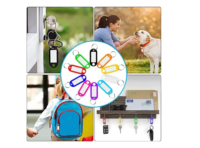 Foto 5 | Llavero Xtellar Porta Etiquetas Para Llaves 10 Colores Con 200 Pzs