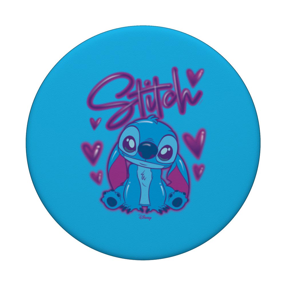 Foto 4 pulgar | Nombre Del Aerógrafo Popsockets Grip Disney Lilo & Stitch Stitch - Venta Internacional.