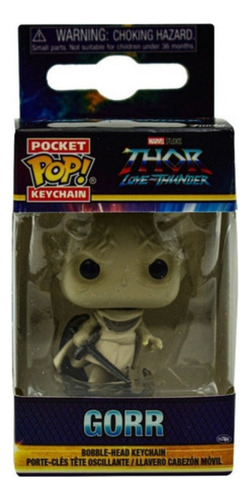 Thor Love And Thunder Gorr Figura 4 Cm Llavero Funko Pop