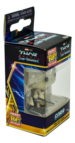 Foto 3 pulgar | Thor Love And Thunder Gorr Figura 4 Cm Llavero Funko Pop