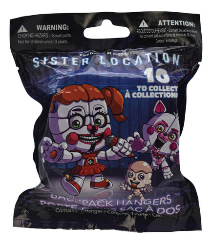 Fnaf Sister Location Llavero Sorpresa Just Toys